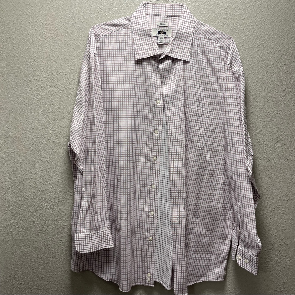 Joseph Abboud Dress Shirt- 18.5, 36/37, Tall